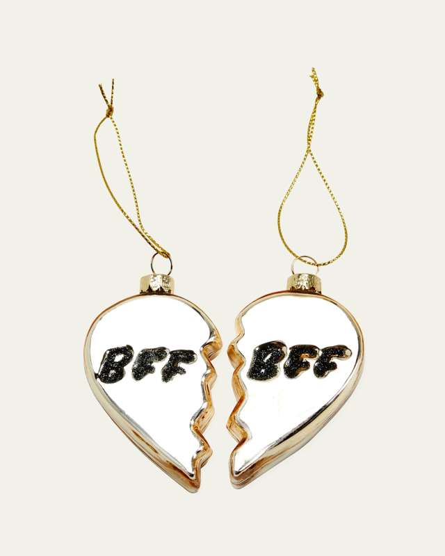 BFF Heart Ornament